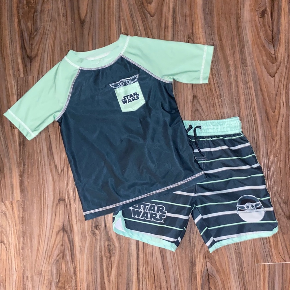 Star Wars boys swim set